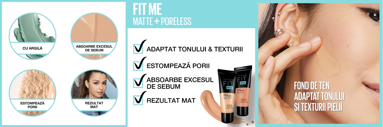 Fond de ten Fit Me Matte & Poreless